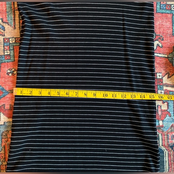 Reformation Black And White Striped Mini Dress Sz S - Picture 6 of 8